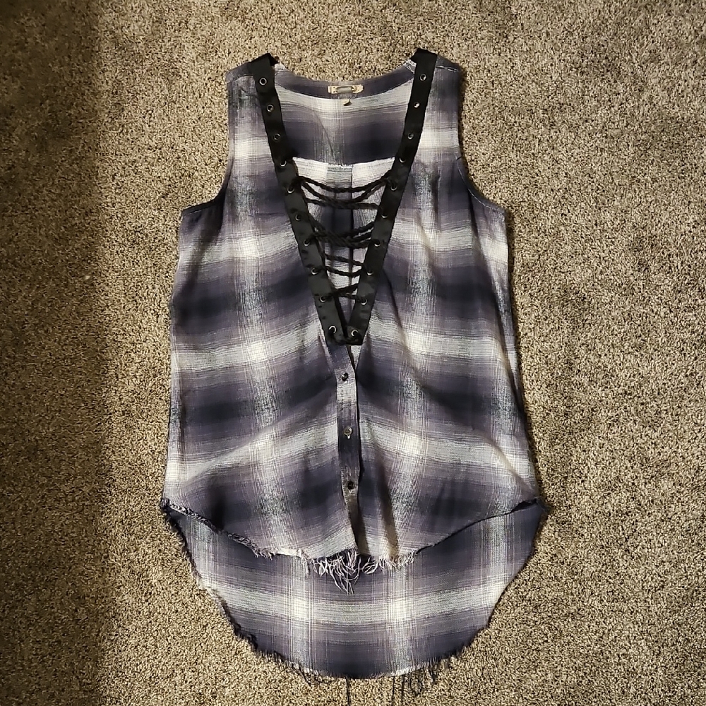 Gimmicks Flannel Tank